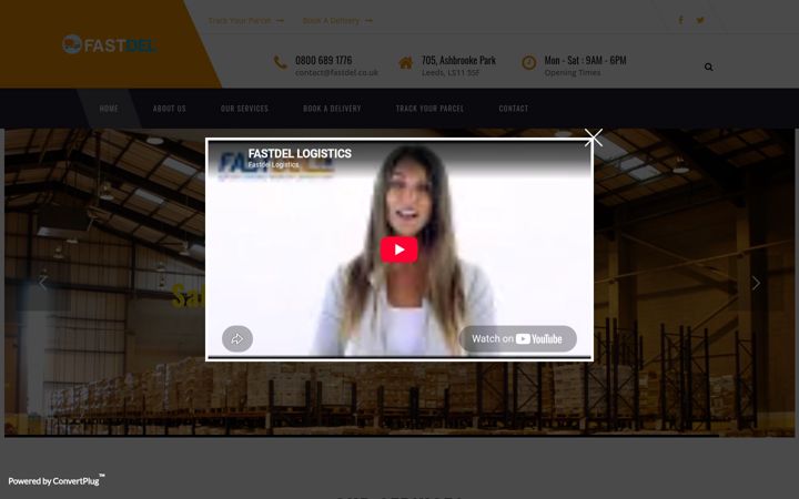 Zrzut ekranu fastdel.co.uk