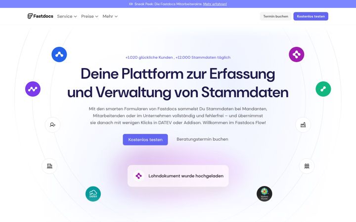 Screenshot of fastdocs.de