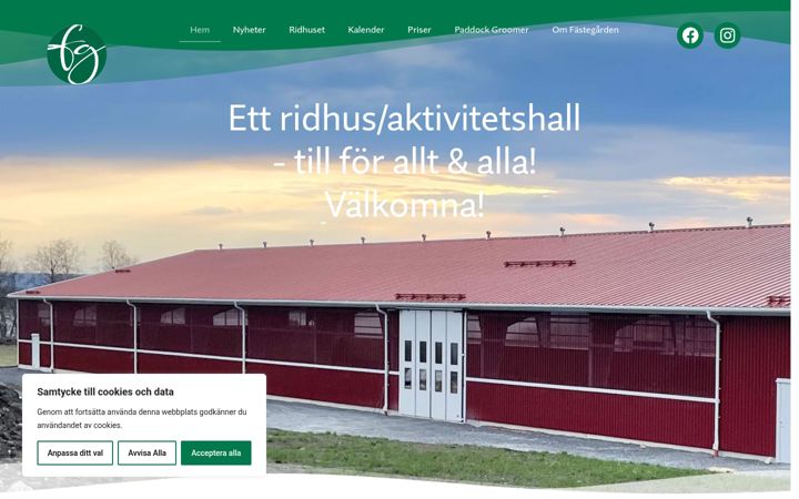Screenshot of fastegarden.se