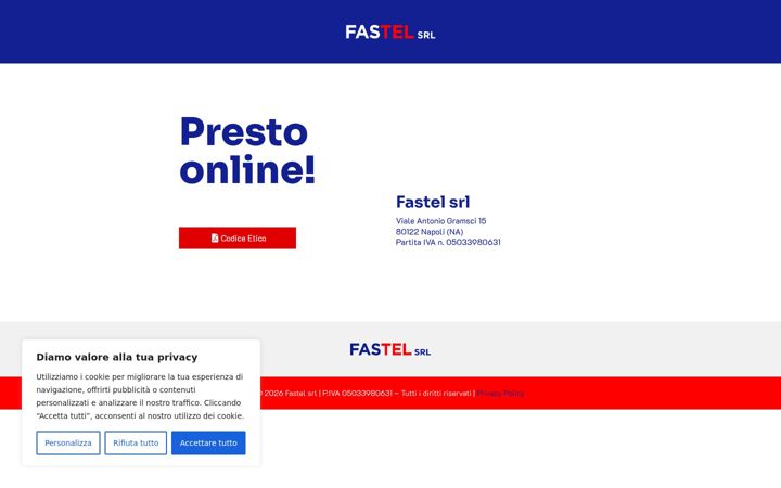 Kuvakaappaus sivustosta fastelsrl.it