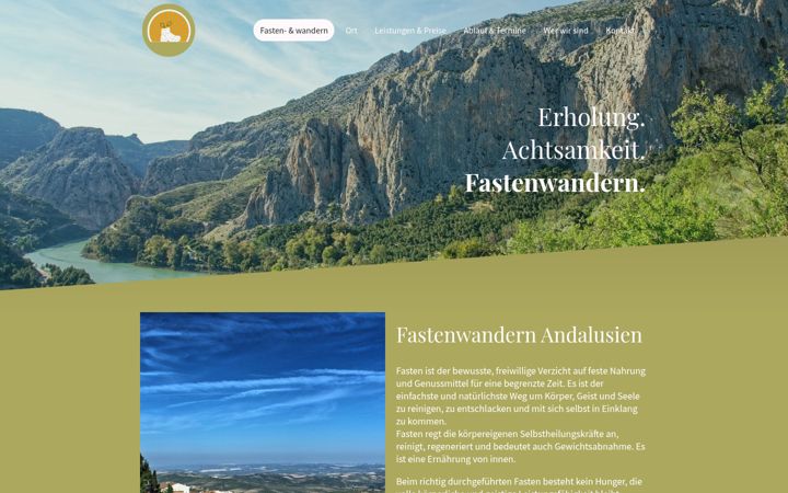 Screenshot of fasten-andalusien.de