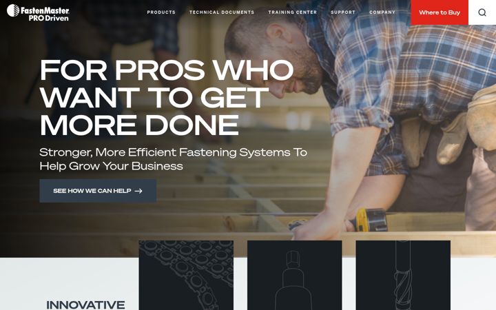 Screenshot ta' fastenmaster.com