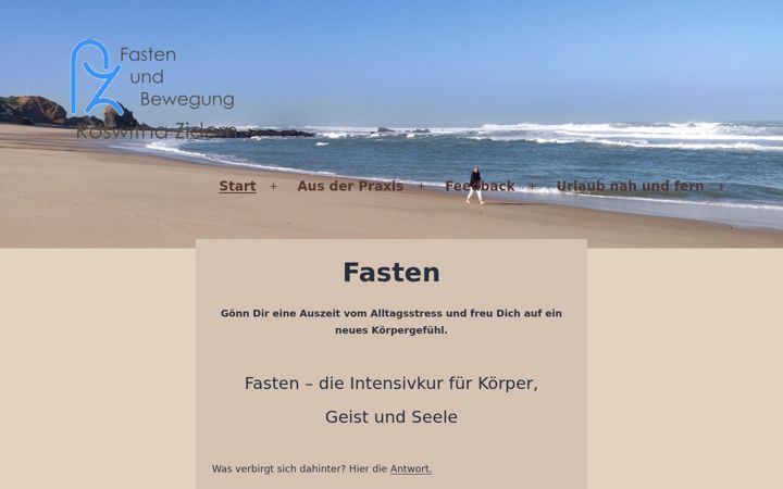 Screenshot of fastenpraxis.de