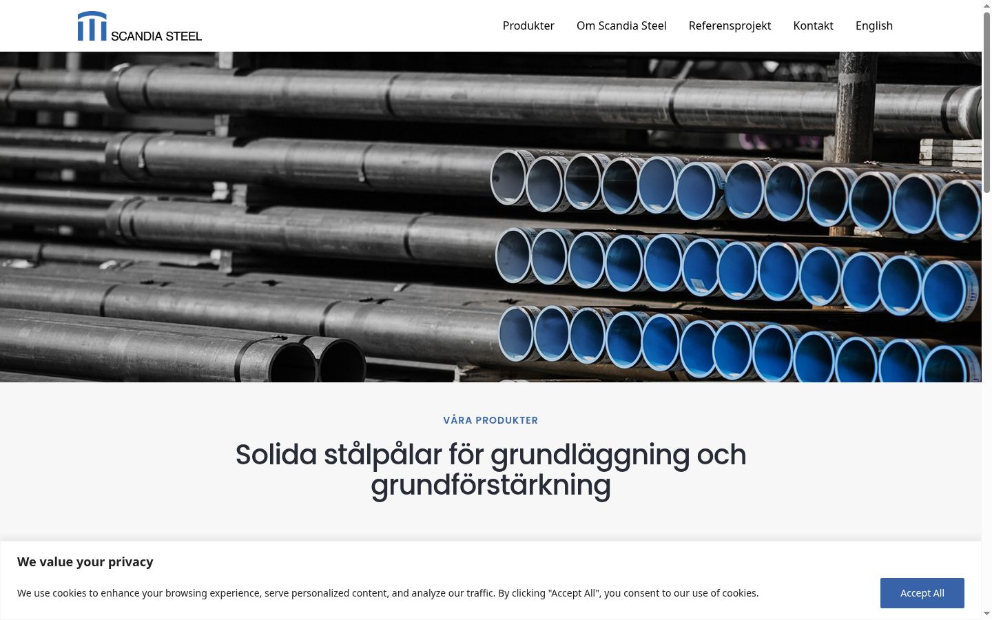 Snímek obrazovky baneru souhlasu zobrazeného před jakoukoli interakcí