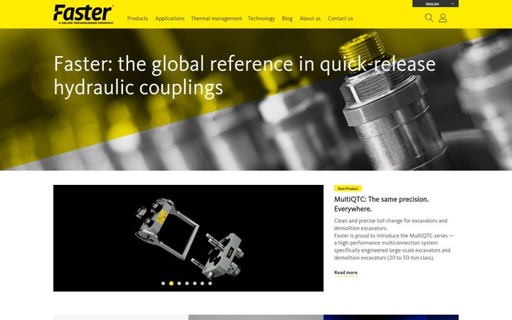 Screenshot of fastercouplings.com