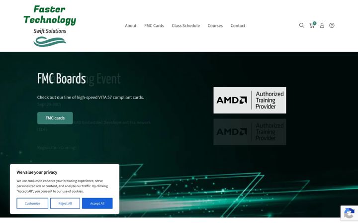 Screenshot of fastertechnology.com