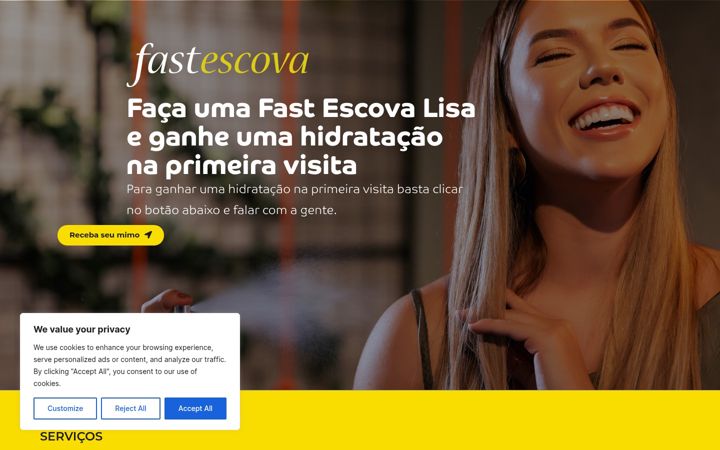 Zrzut ekranu fastescovasaocaetano.com.br