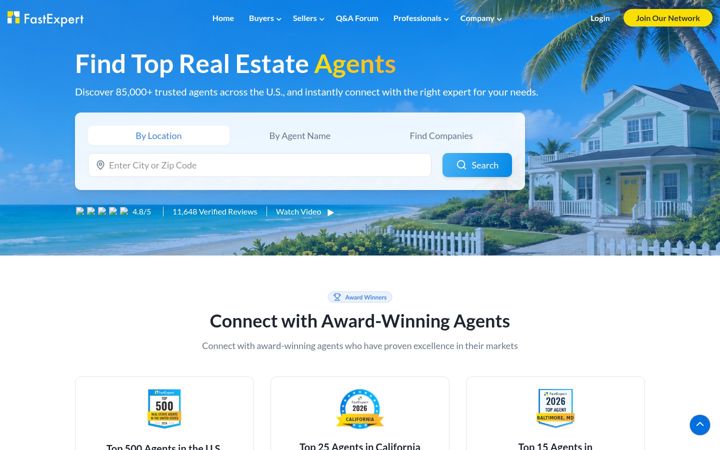 Screenshot of fastexpert.com