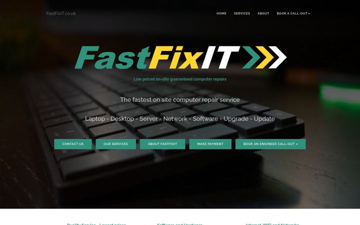 Zrzut ekranu fastfixit.co.uk