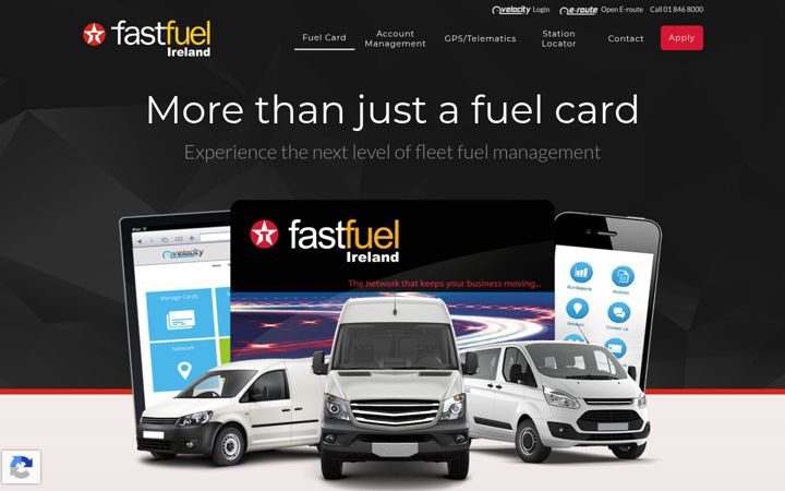 Screenshot of fastfuel.ie