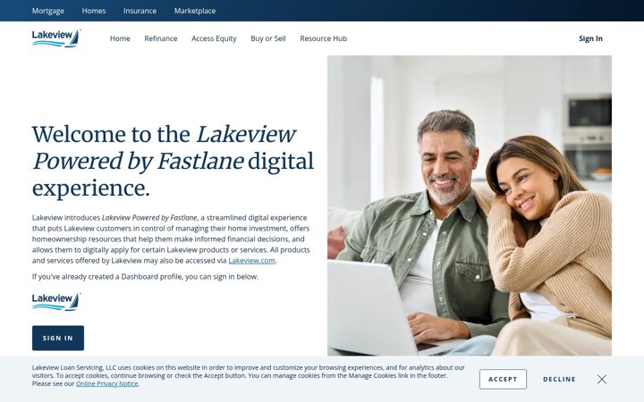 Screenshot of fastlanefi.com