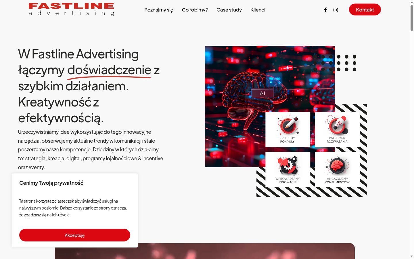 Screenshot des Einwilligungsbanners vor jeglicher Interaktion