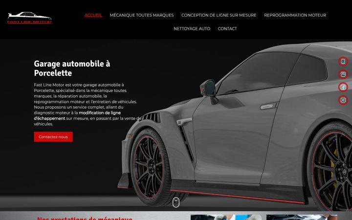Screenshot of fastlinemotor.fr
