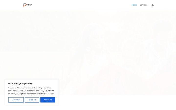 Screenshot of fastloancanada.ca
