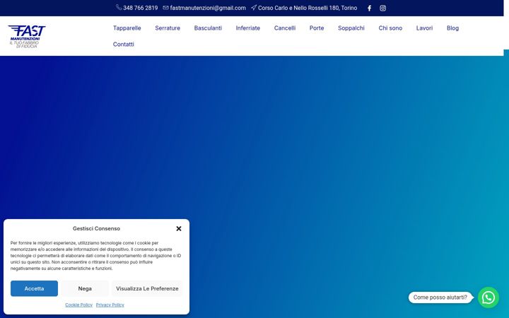 Screenshot of fastmanutenzioni.it