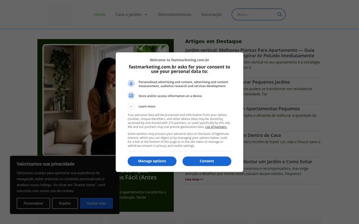Zrzut ekranu fastmarketing.com.br