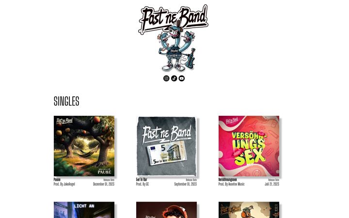 Screenshot of fastneband.de