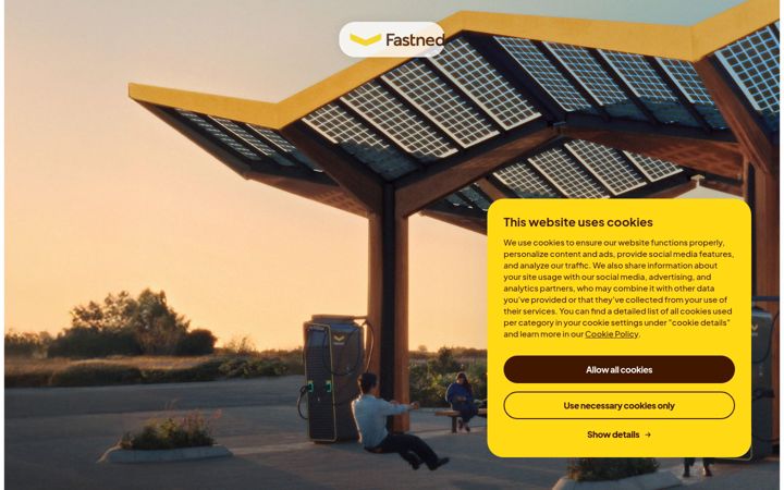 Ekrano kopija fastnedcharging.de