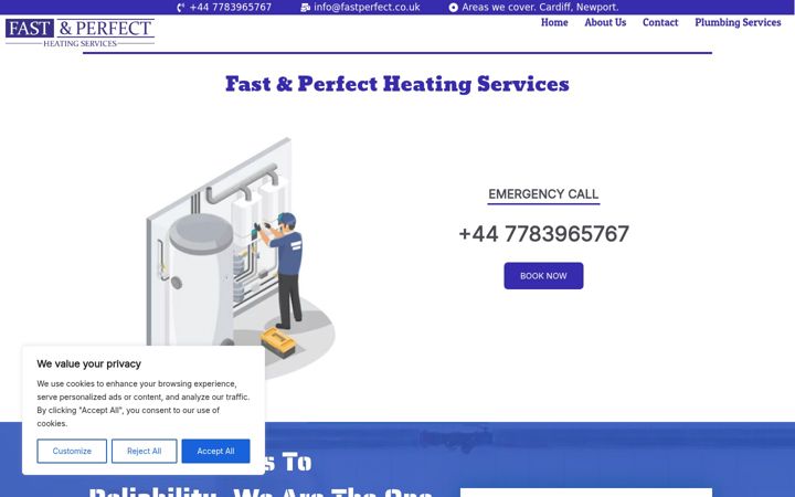 Screenshot of fastperfect.co.uk