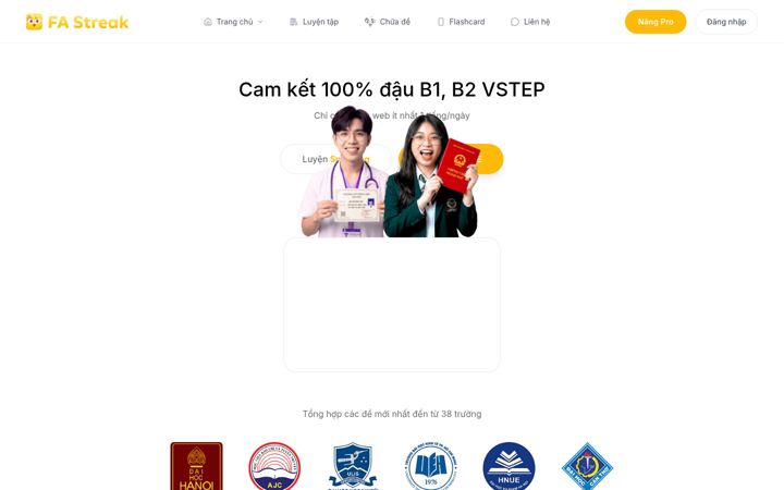 Screenshot of fastreak.com