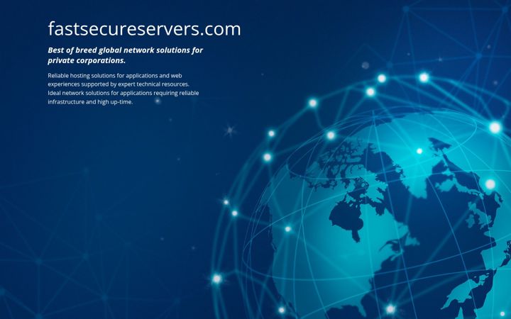 Screenshot of fastsecureservers.com