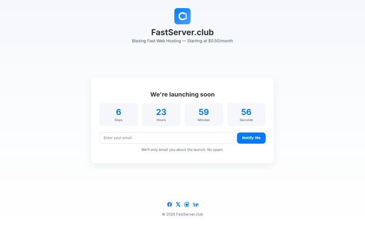 Screenshot of fastserver.club