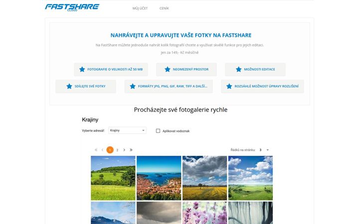 Screenshot of fastshare.cloud
