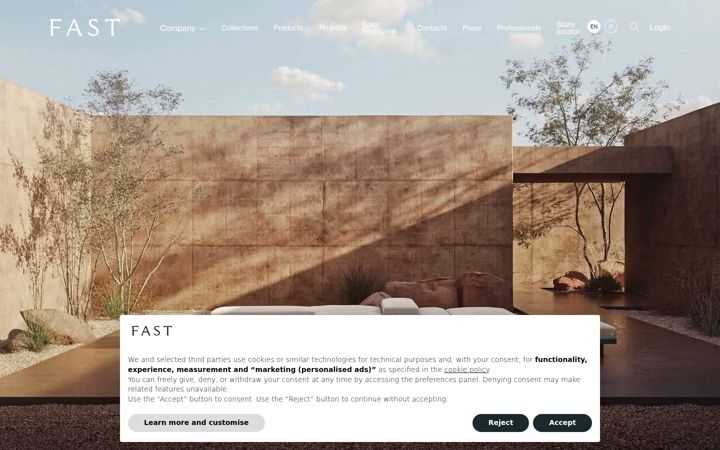 Screenshot of fastspa.com