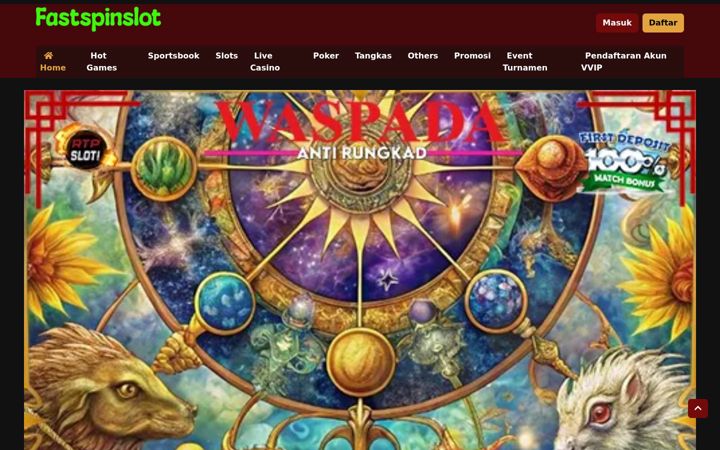 Screenshot of fastspinslot.net