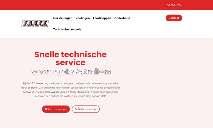 Screenshot von fastt.be