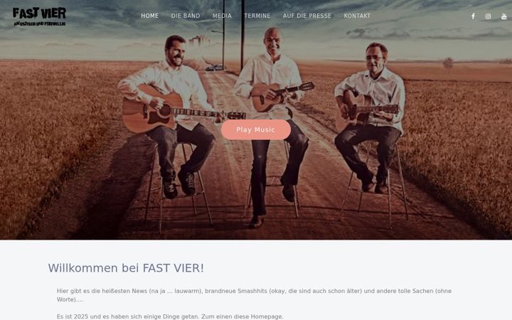 Screenshot of fastvier.de