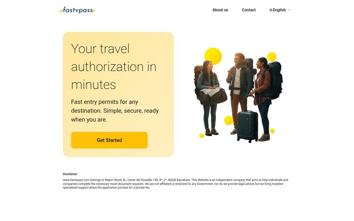 Screenshot of fastvpass.com