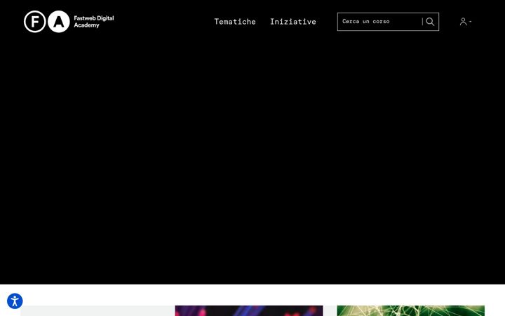 Screenshot of fastwebdigital.academy