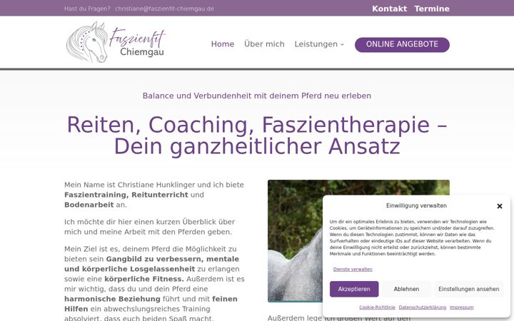 Ekrano kopija faszienfit-chiemgau.de