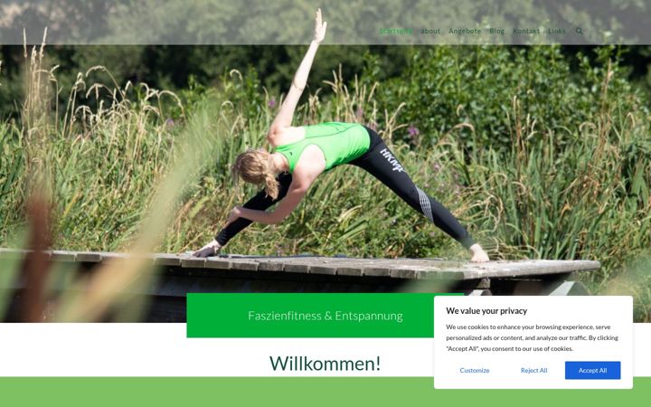 Ekrano kopija faszienfitness-entspannung.de