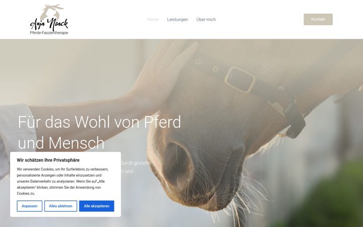 Ekrano kopija faszientherapie-bautzen.de