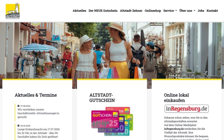 Ekrano kopija faszination-altstadt.de