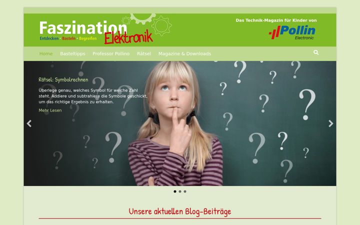Capture d'écran de faszination-elektronik.de