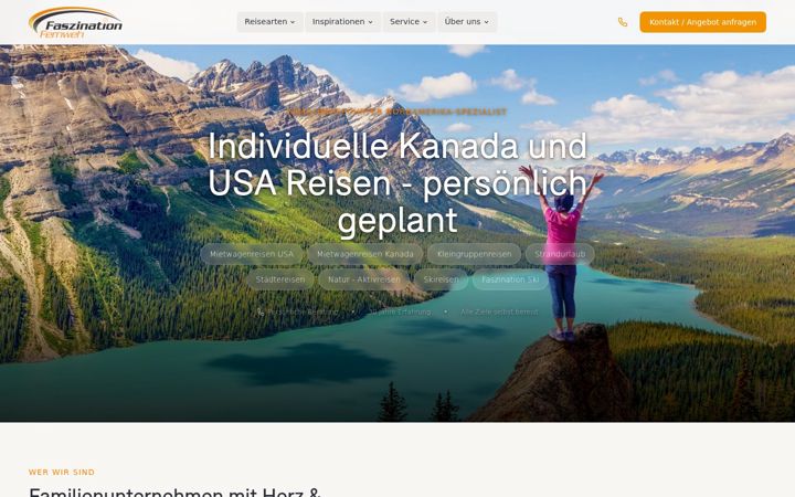 Screenshot of faszination-fernweh.de