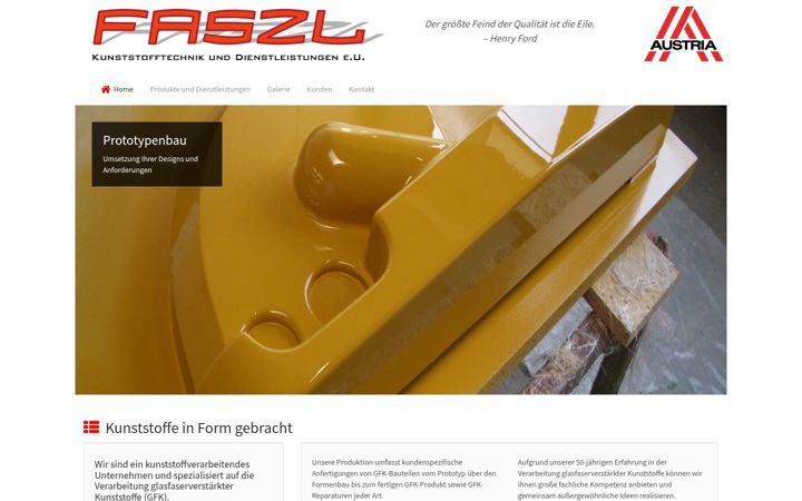 Screenshot of faszl-gfk.at