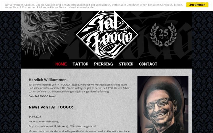 Screenshot of fat-foogo.at