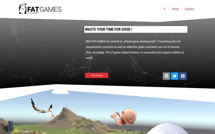 Screenshot of fat-games.com