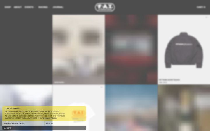 Screenshot of fat-international.com