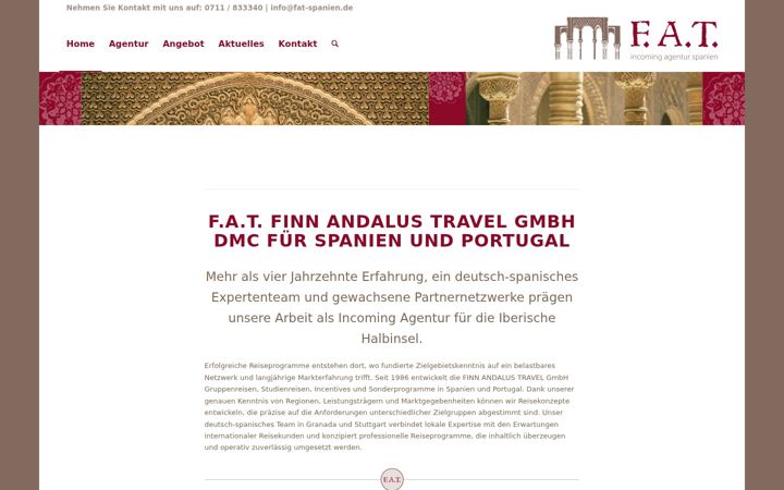 Екранна снимка на fat-spanien.de