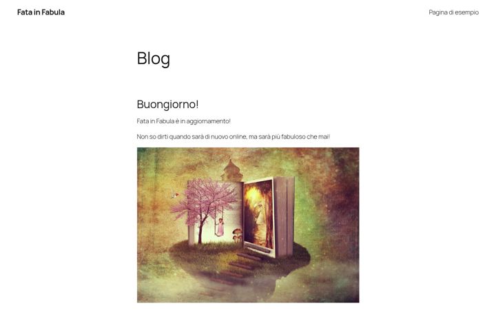 Screenshot of fatainfabula.com