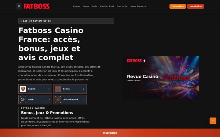 Screenshot of fatbossfrance.com
