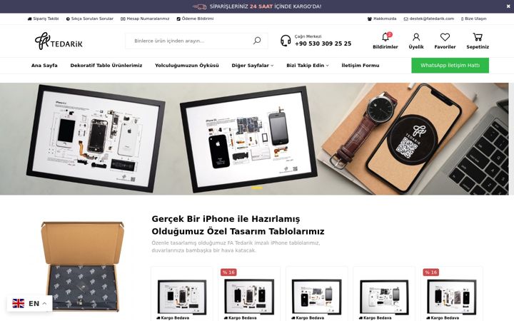 Screenshot of fatedarik.com