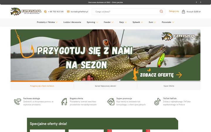 Screenshot of fatfish.pl