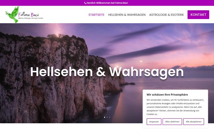 Screenshot of fatmabaci.de