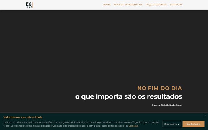 Zrzut ekranu fatoconsulting.com.br
